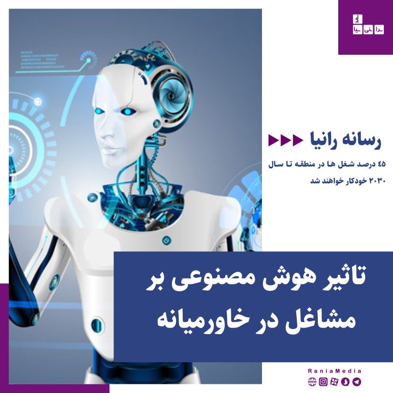 تاثیر هوش مصنوعی بر مشاغل در خاورمیانه